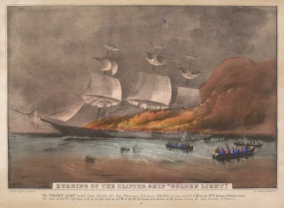 Burning of the Clipper Ship, 